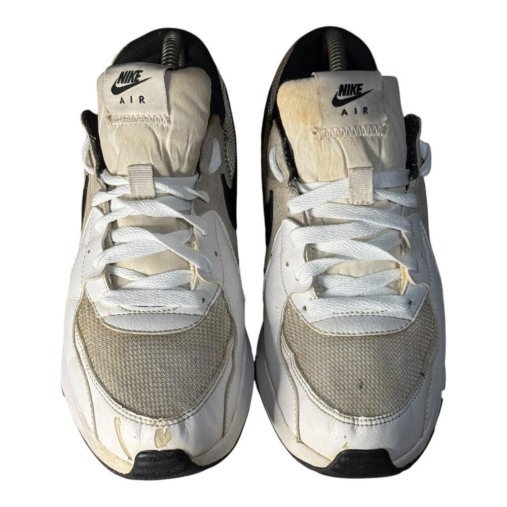 Nike Air Max Excee Women’s Size 9 White Black Pink Metallic Silver Running Shoes - Picture 4 of 8